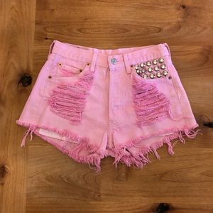 Custom Levi’s 501 Shorts